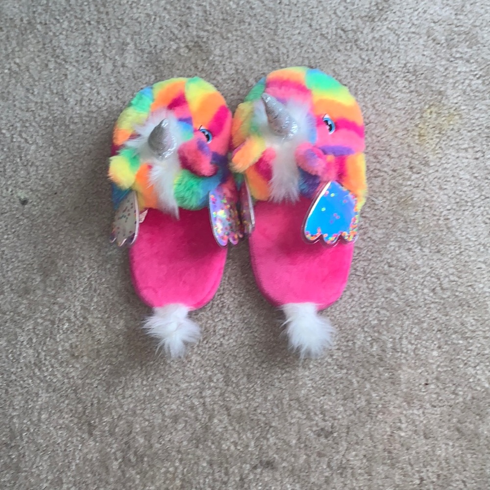 unicorn slippers